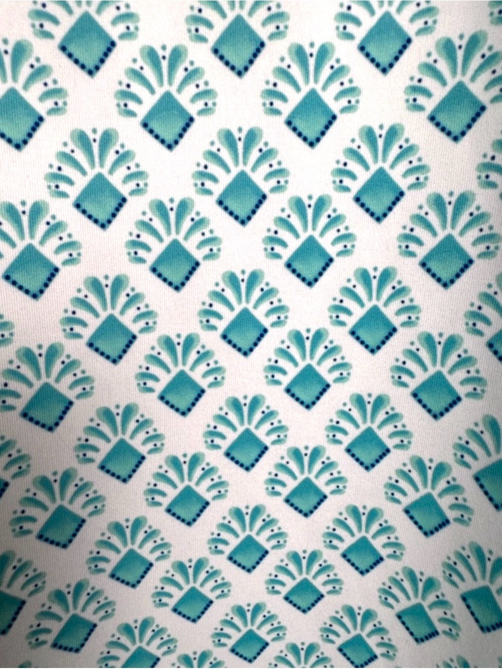 NWT Cabana Life XL Blue and White Off-Shoulder Tassel  Dress Resort Beach UPF 50 - Picture 8 of 14